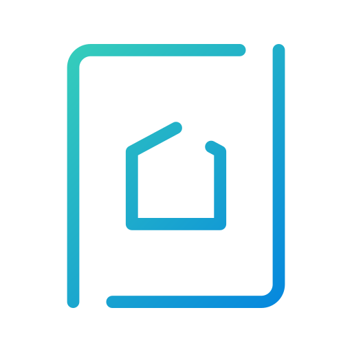 App, home, homescreen, mobile, open line, screen, settings icon